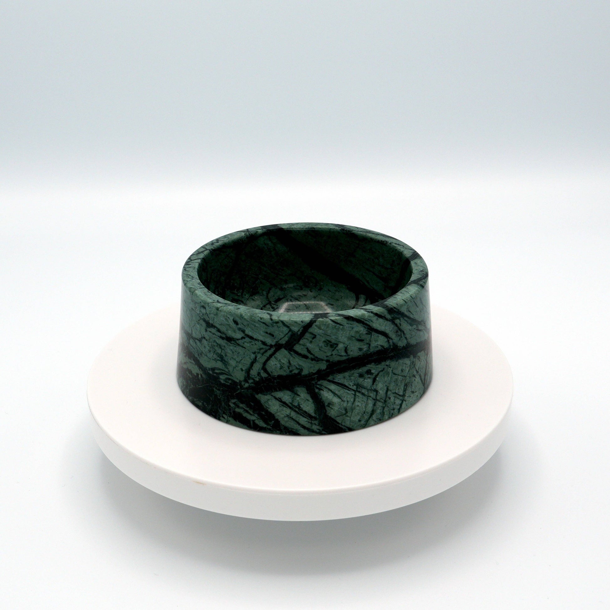 Hundenapf Marmor Indian Dark Green kaufen Schweiz – Studio Neva