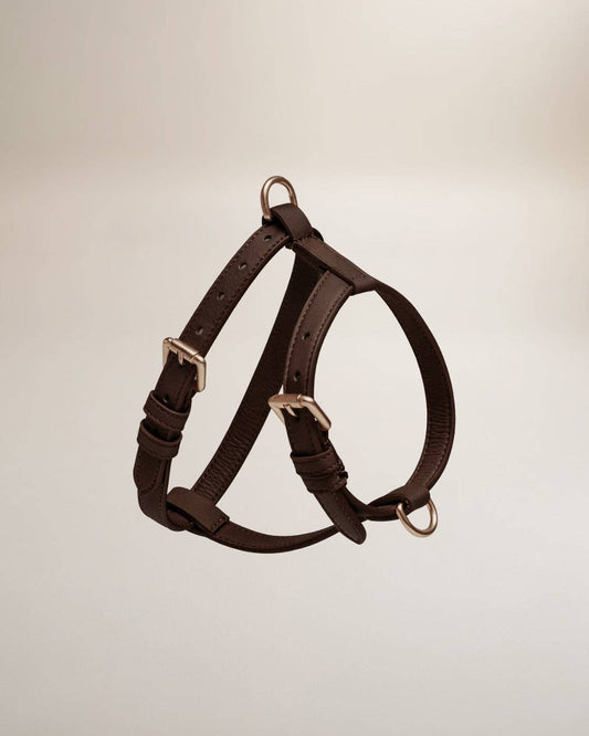 Hundegeschirr Step-In Harness Chocolate – Komfortables Hundegeschirr, Studio Neva Schweiz

